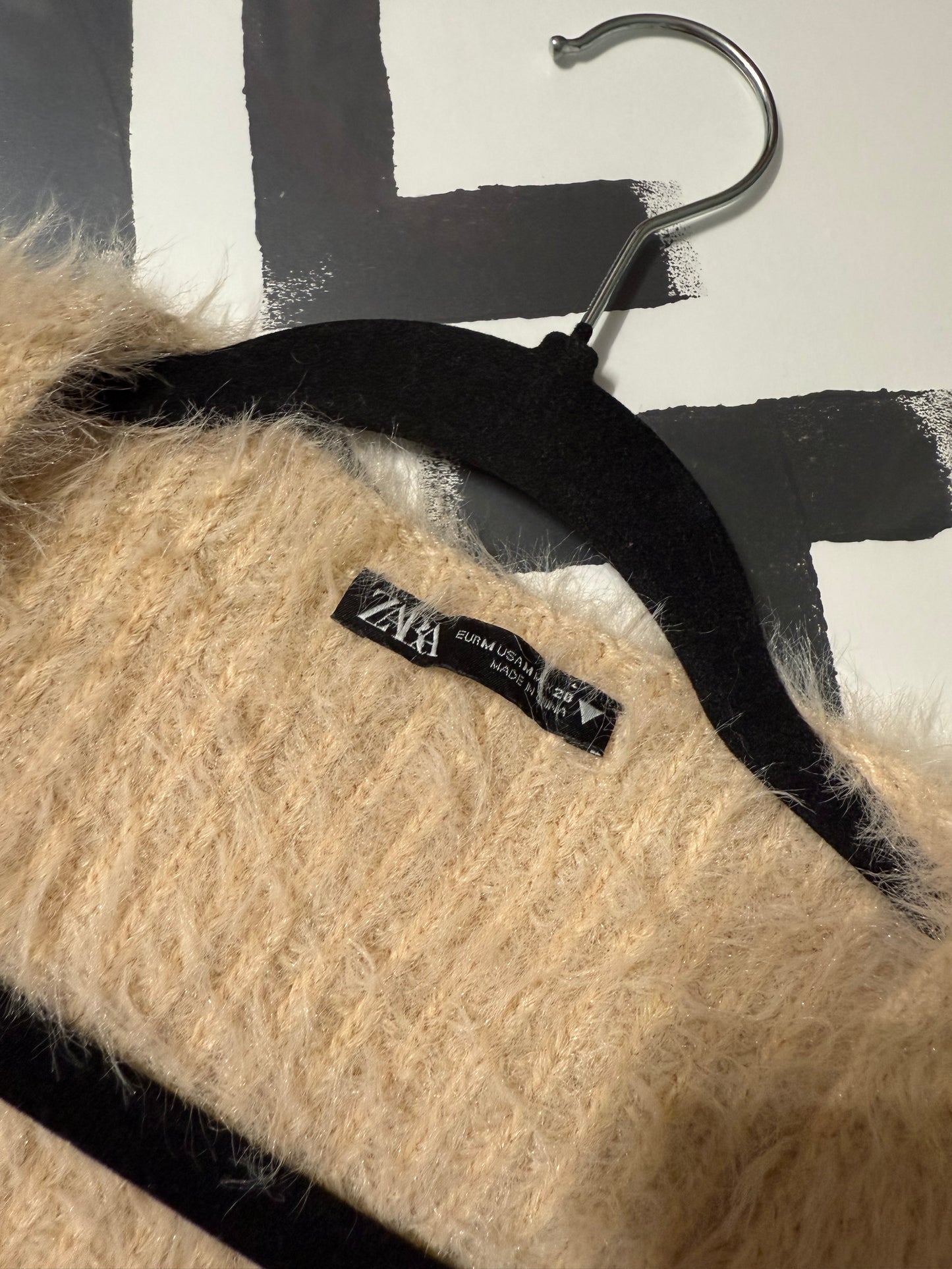 Cardigan peluche Zara