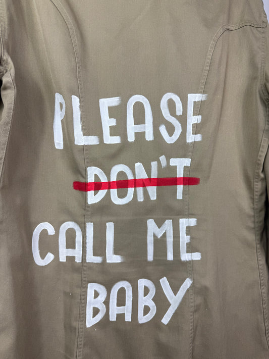 Camicia ‘ Please call me baby’ tg.M