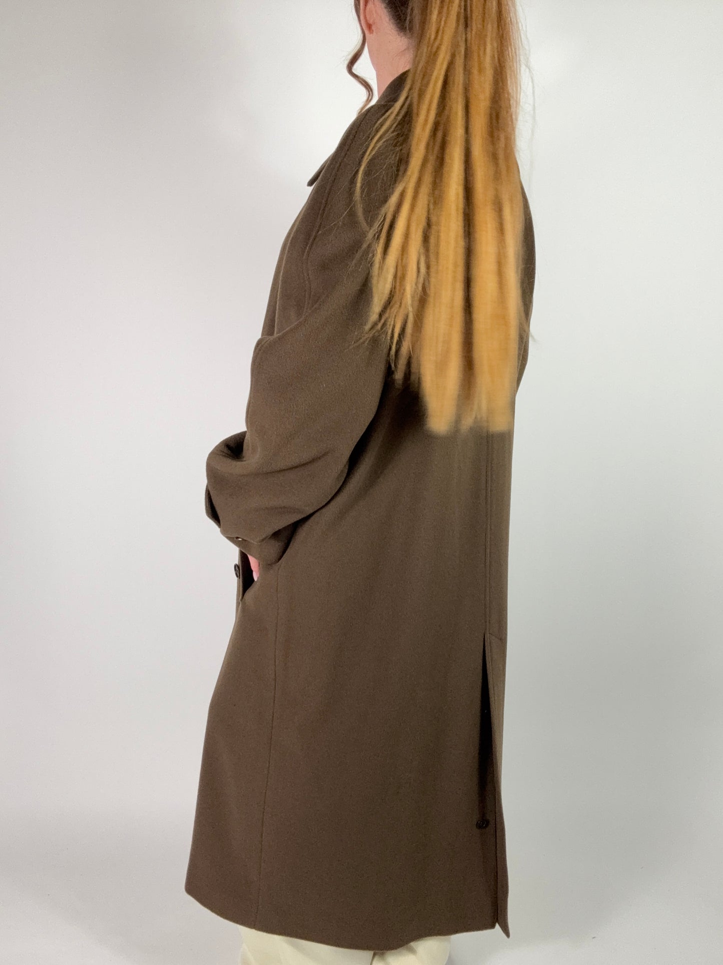 Cappotto 100% lana Emporio Armani tg.L