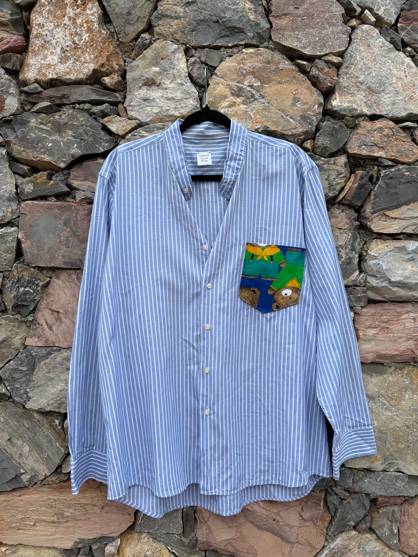 Camicia righe ‘Predico male’