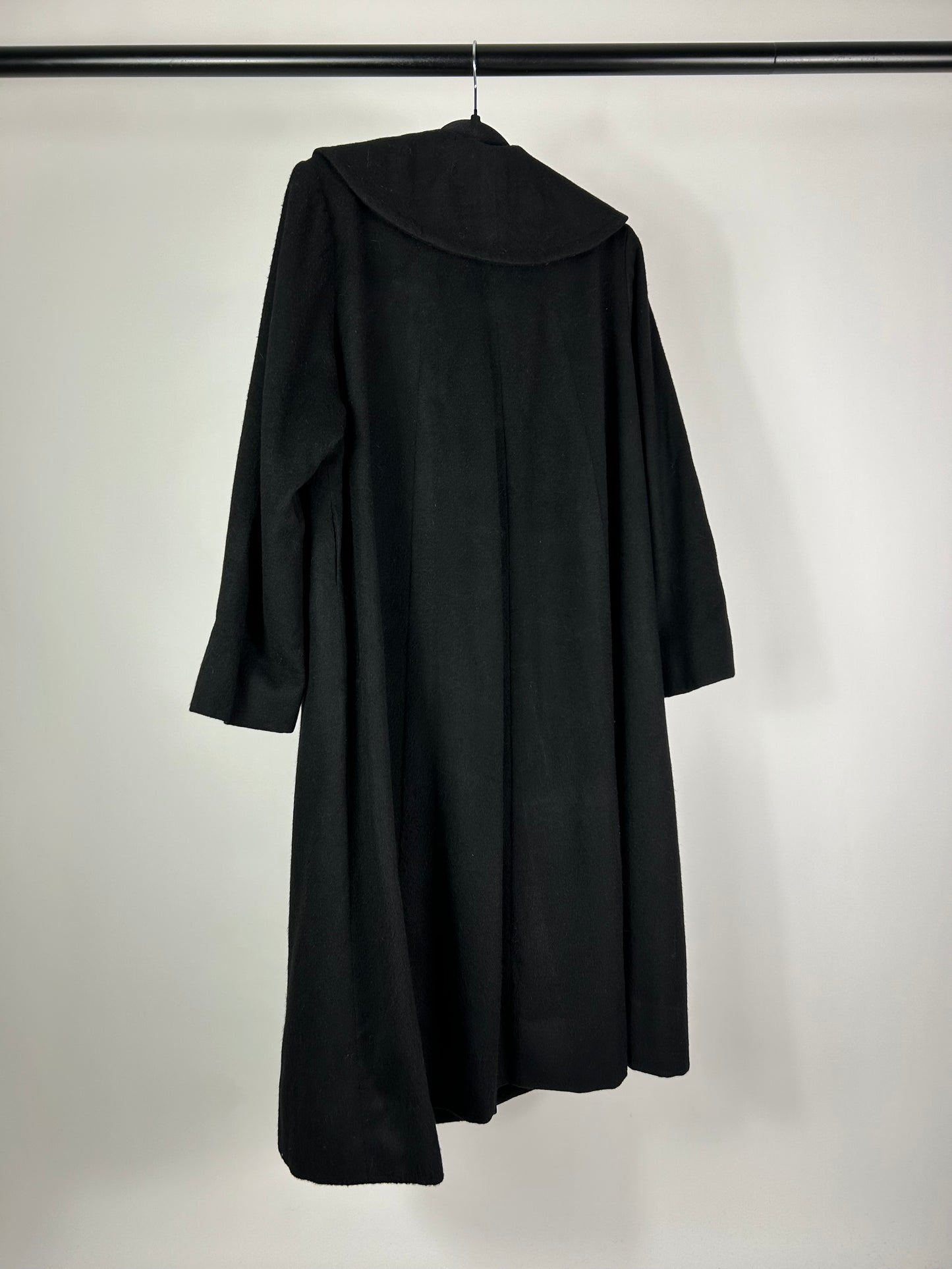 Cappotto monopetto nero tg.M