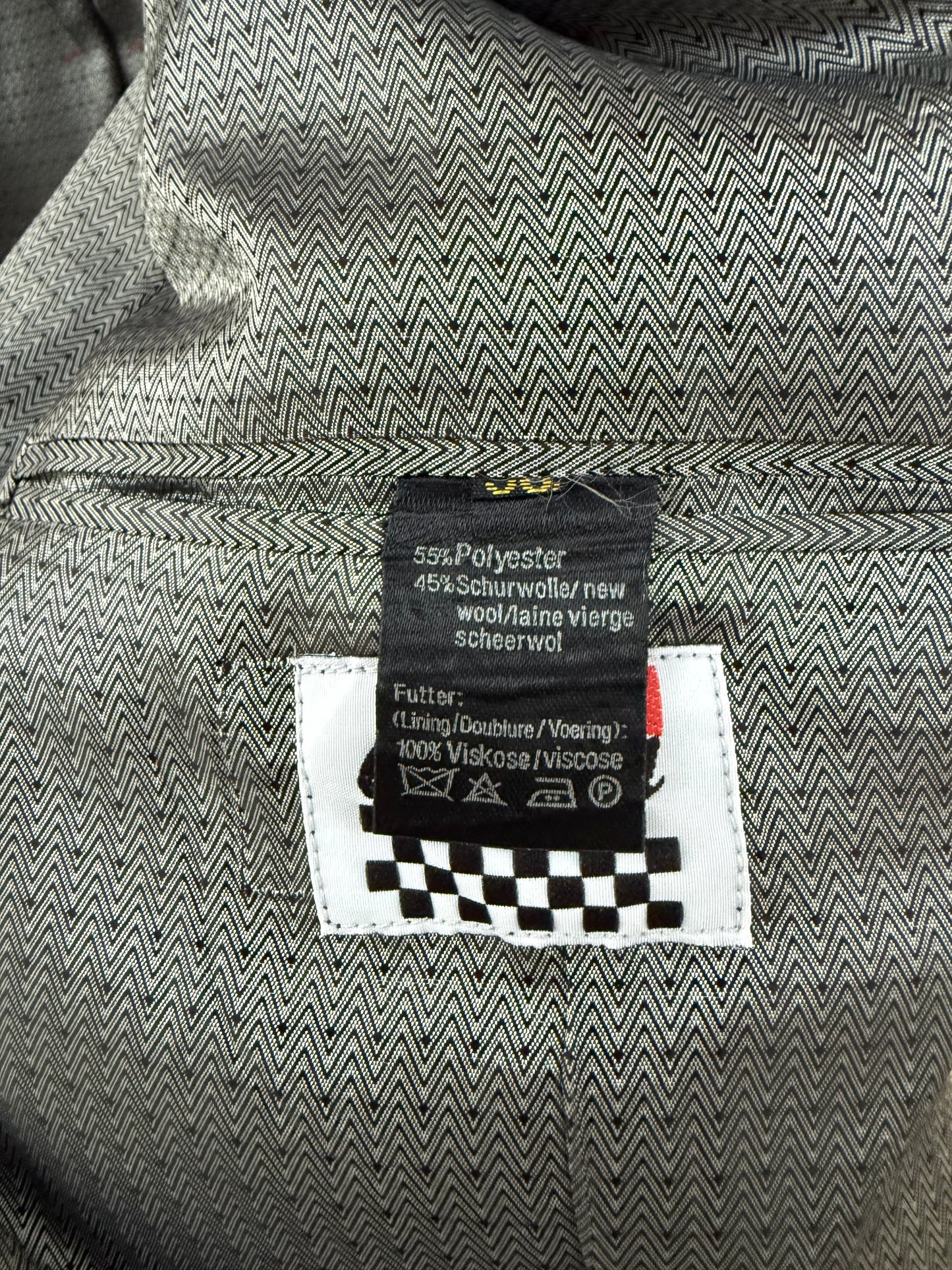 Blazer gessato ‘Hello Kitty’ handmade