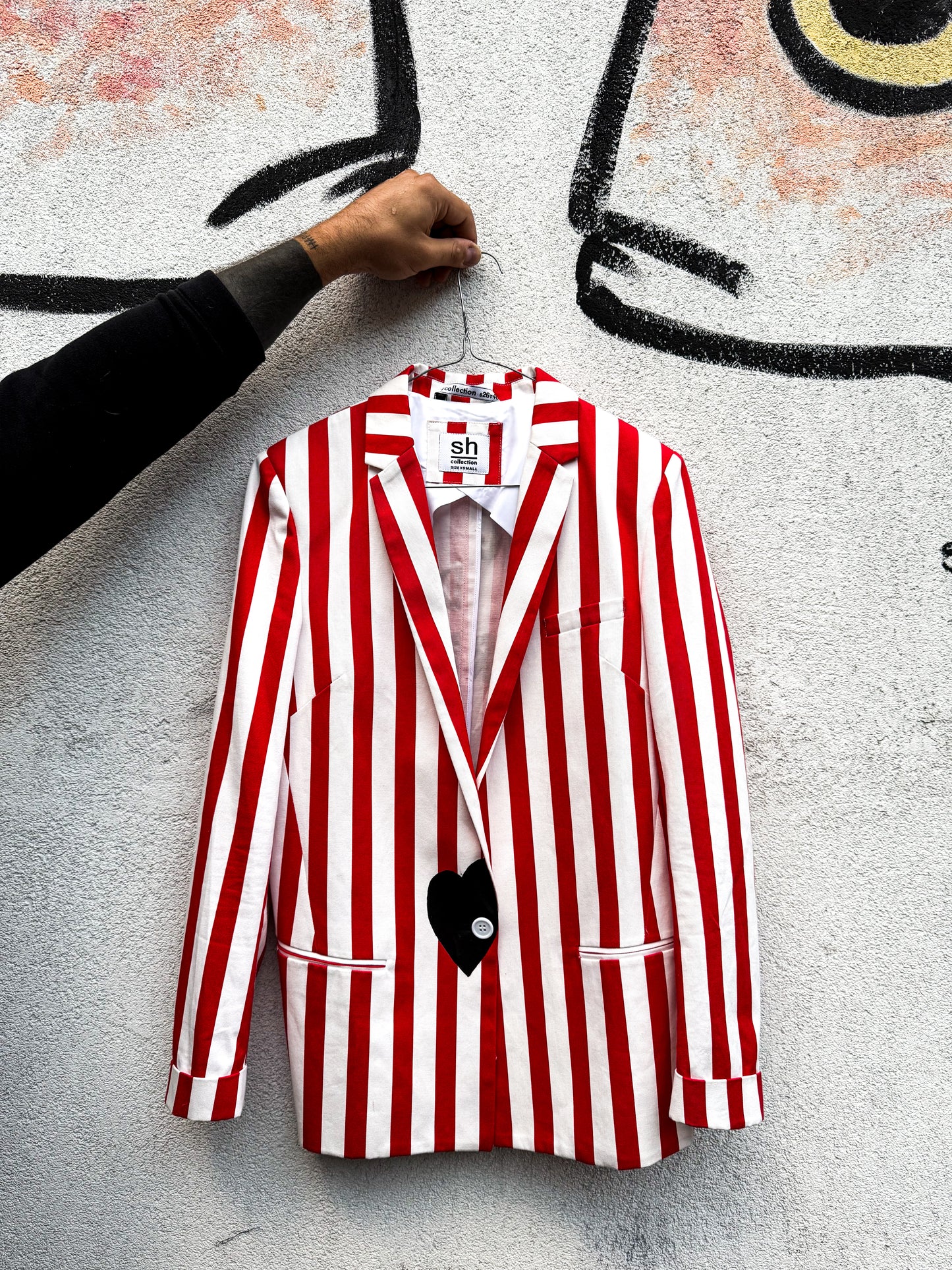 Blazer righe ‘Shakespeare’ handmade