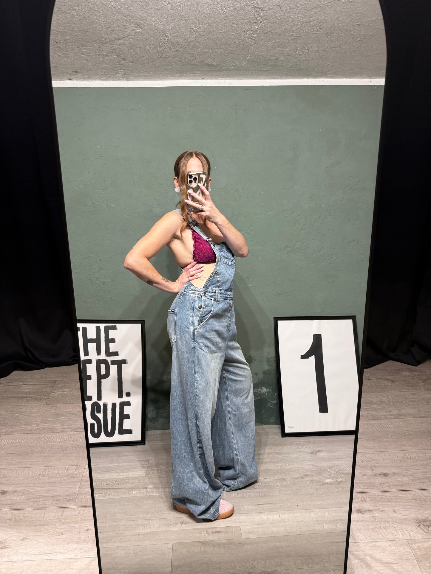 Salopette denim ONLY