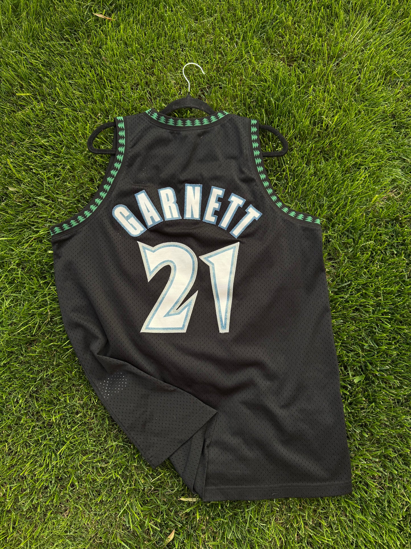 Canotta basket Kevin Garnett Nike Minnesota Timberwolves Jersey tg.L