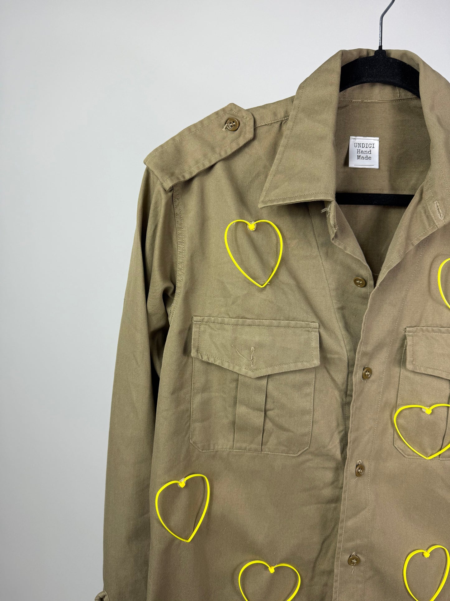 Giacca-camicia Yellow hearts tg.M
