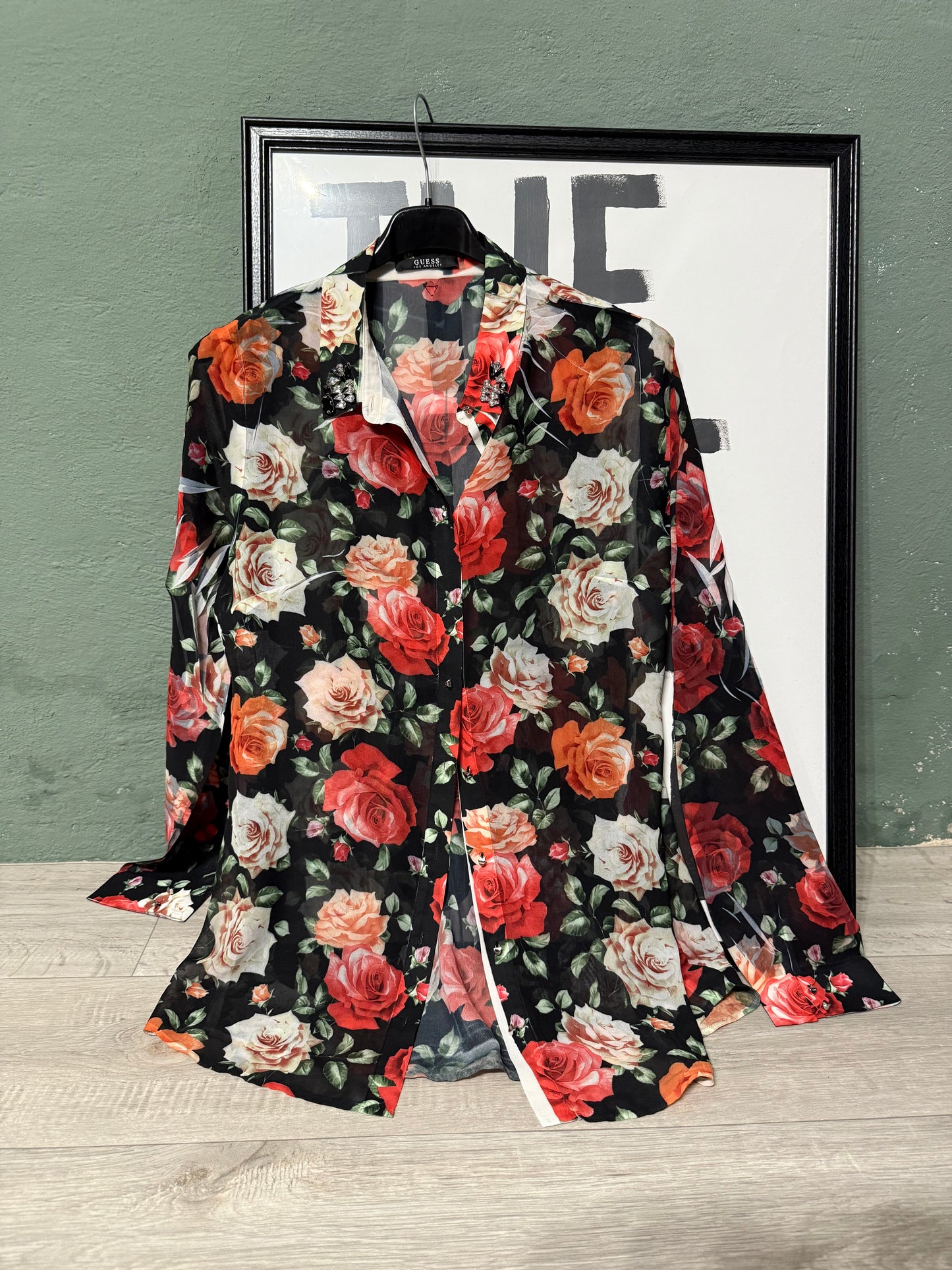 Camicia rose Guess
