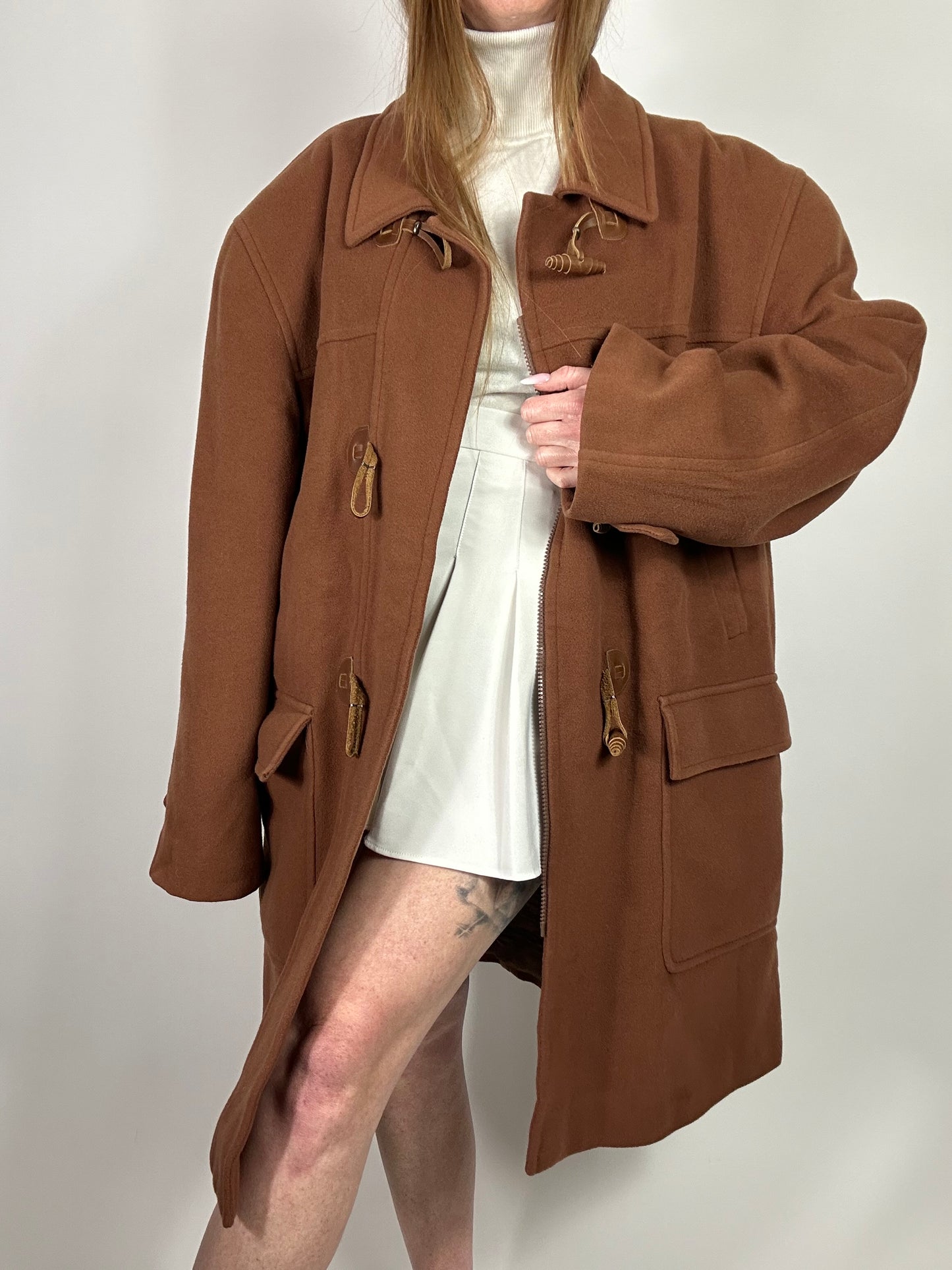 Cappotto Montgomery cammello tg.L