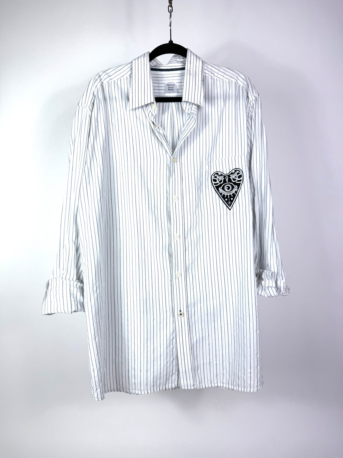 Camicia righe ‘Not a tourist’ tg.L