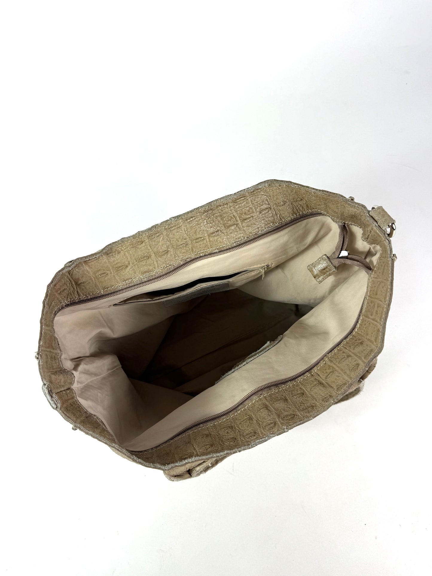 Shopper in pelle