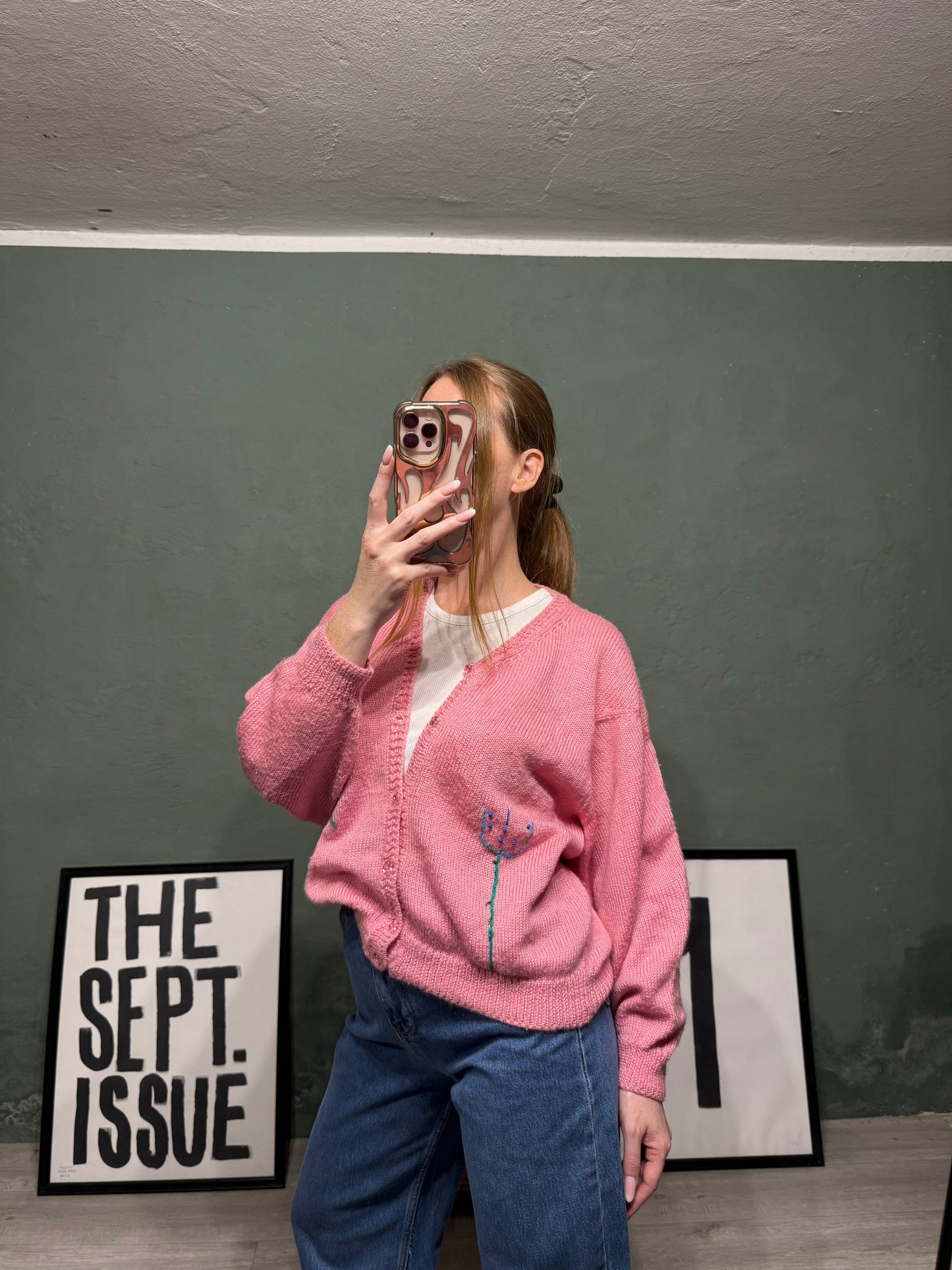 Cardigan lana vintage
