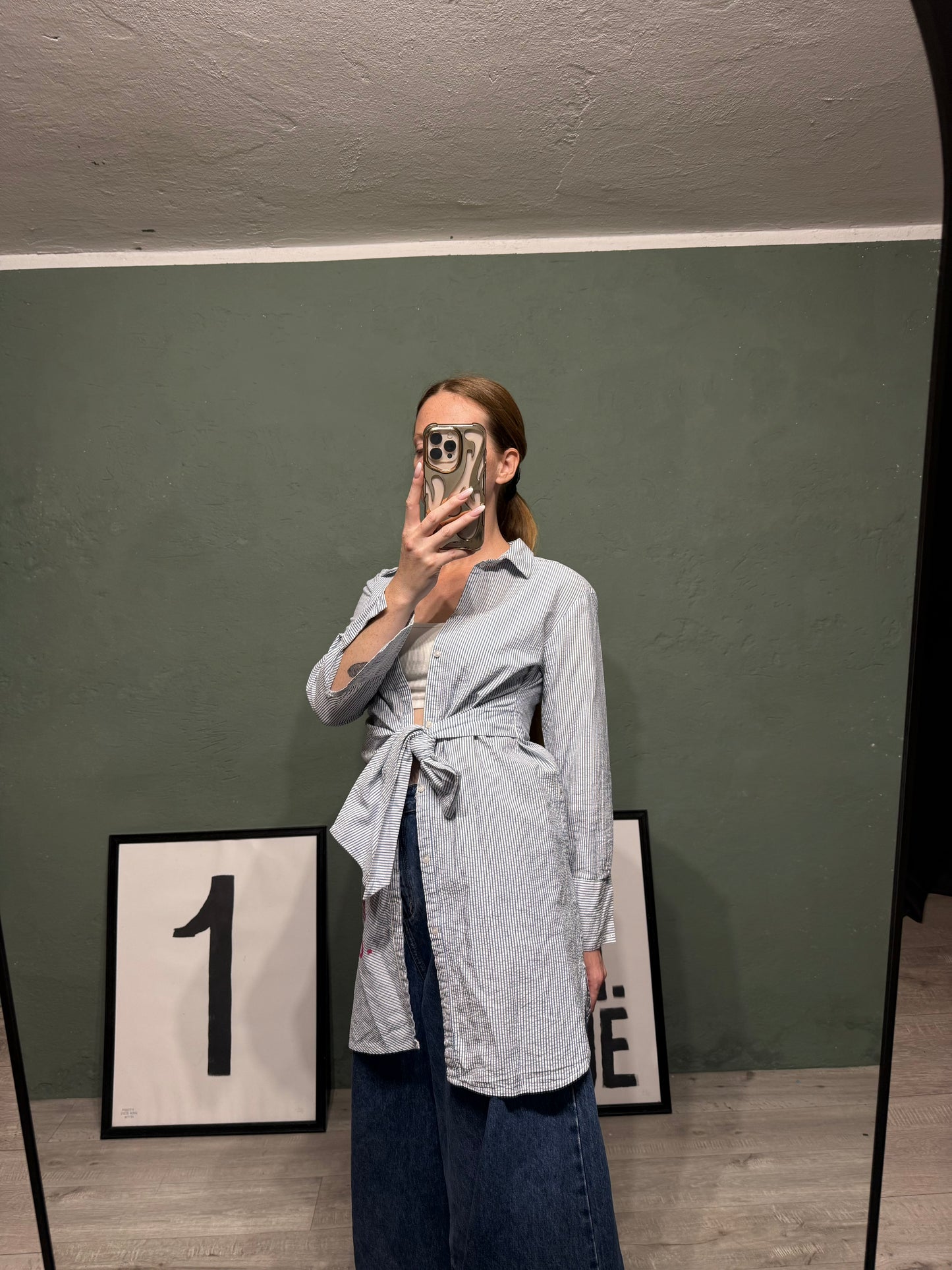 Camicia ‘A mio agio nel disagio’ tg.S