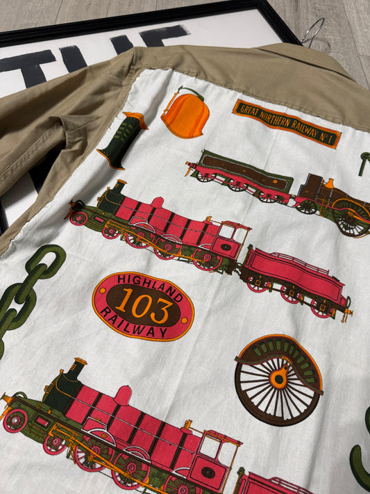 Camicia ‘train’ handmade