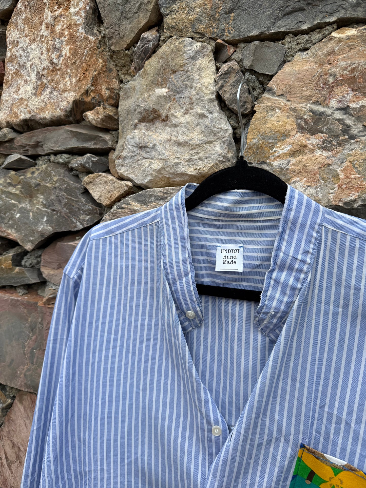 Camicia righe ‘Predico male’
