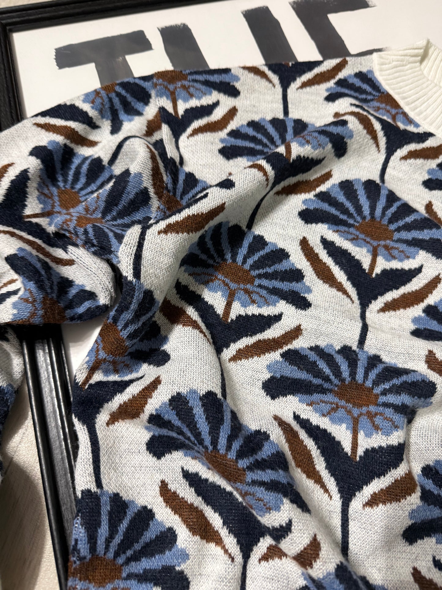 Maglione fantasia Benetton