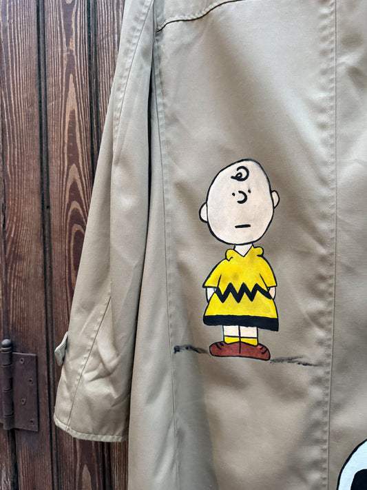 Trench doppiopetto ‘Charlie & Snoopy’