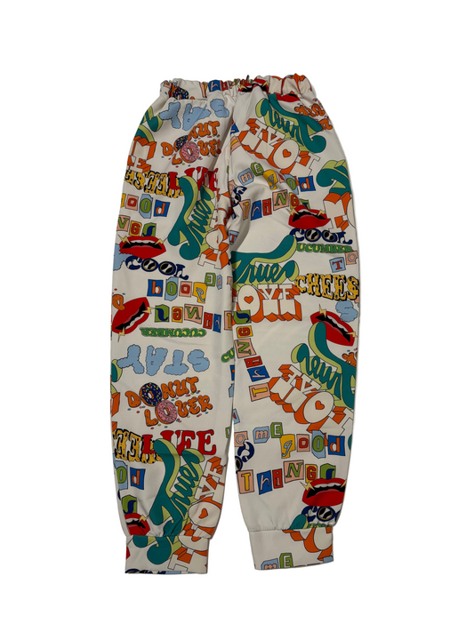 Pantalone tuta fantasia handmade