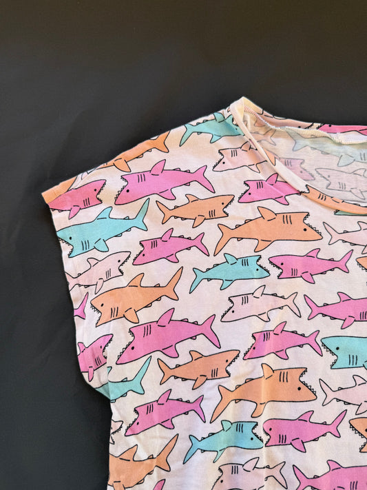 T-shirt squali tg.S/M