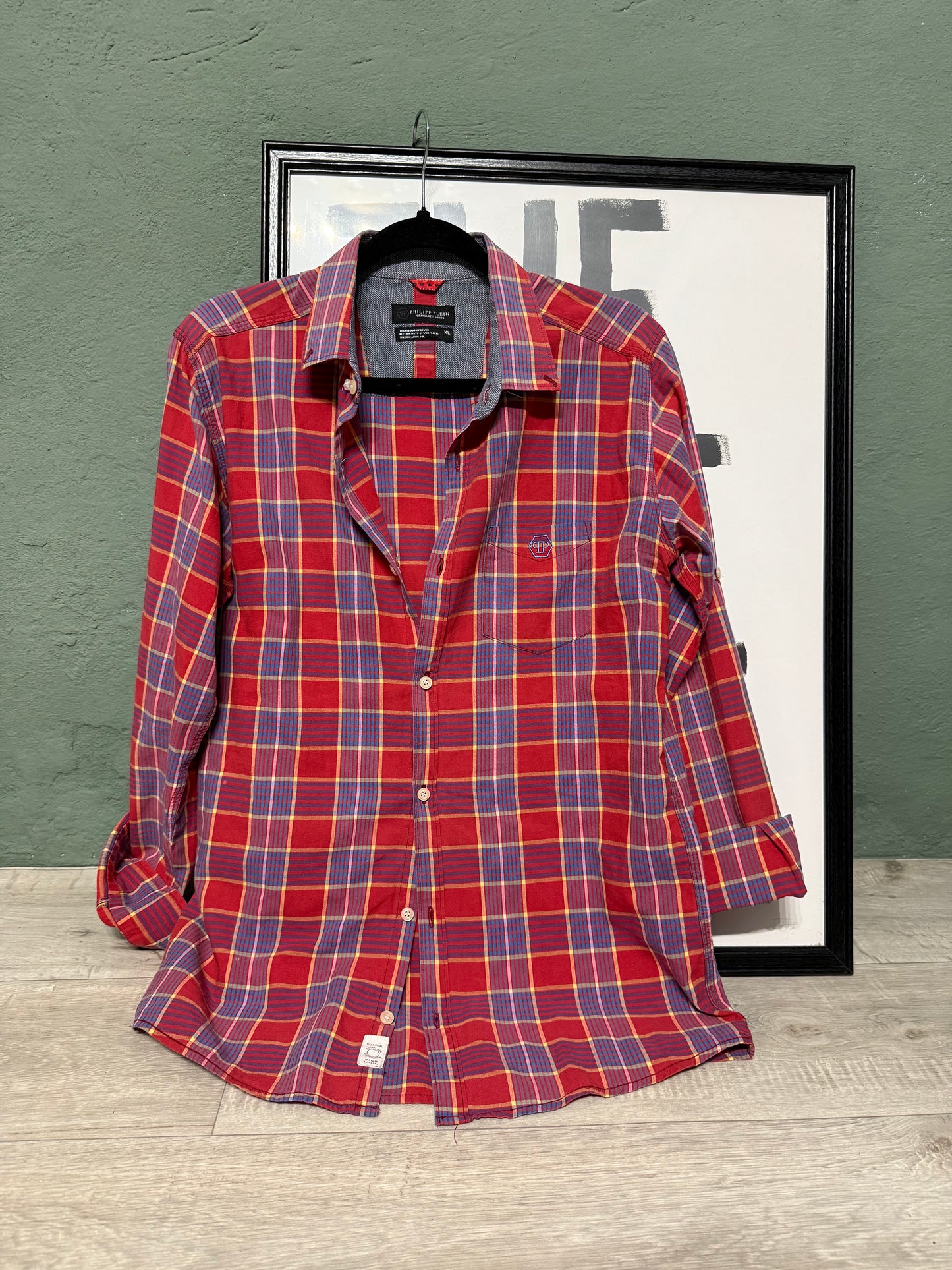 Camicia tartan Philipp Plein tg.L