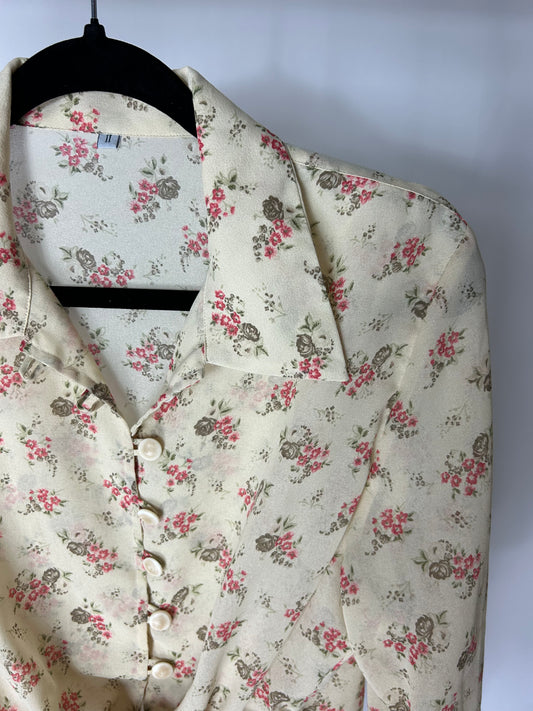 Camicia fantasia fiorata S