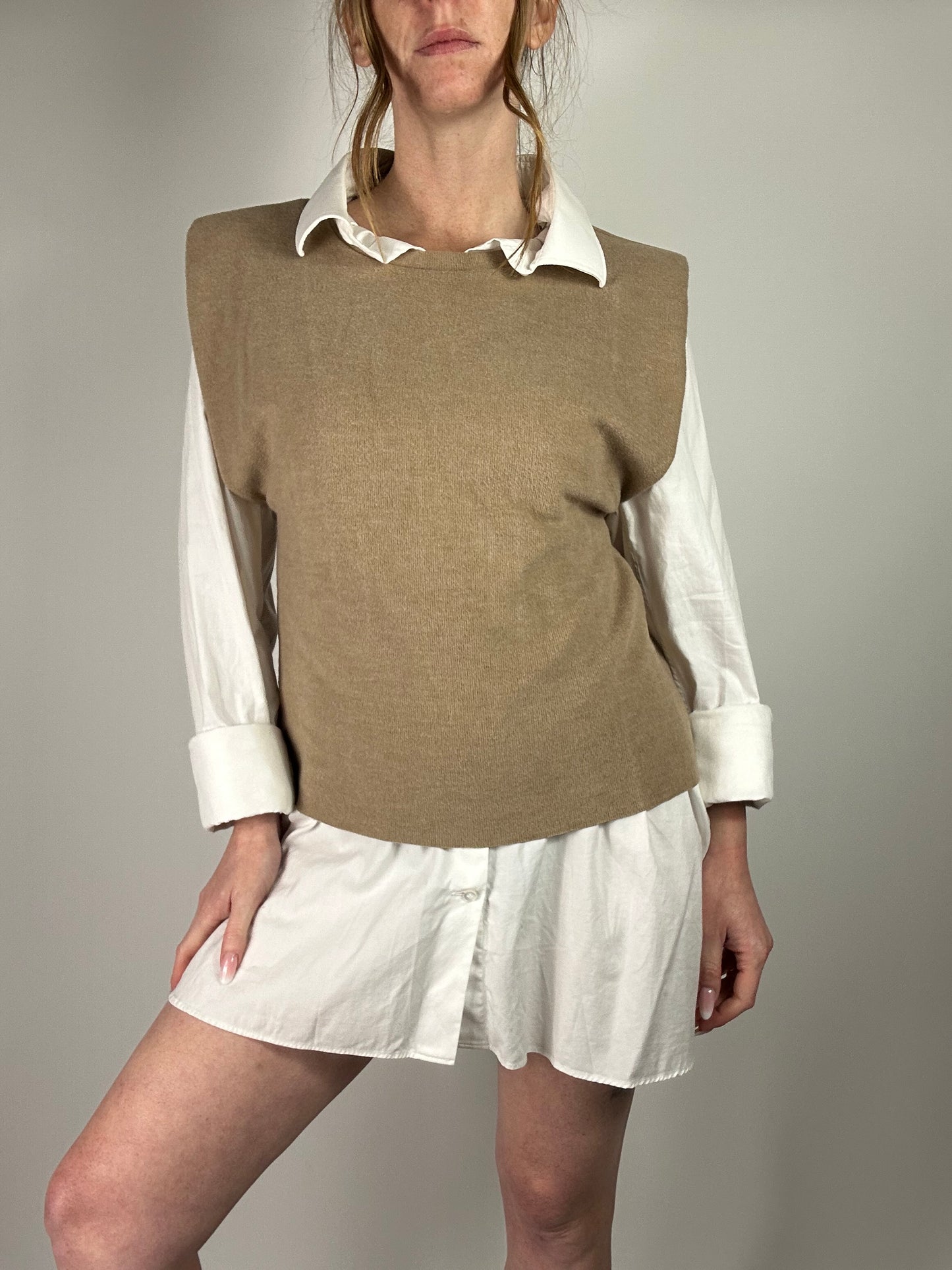 Maglioncino smanicato Zara tg.S