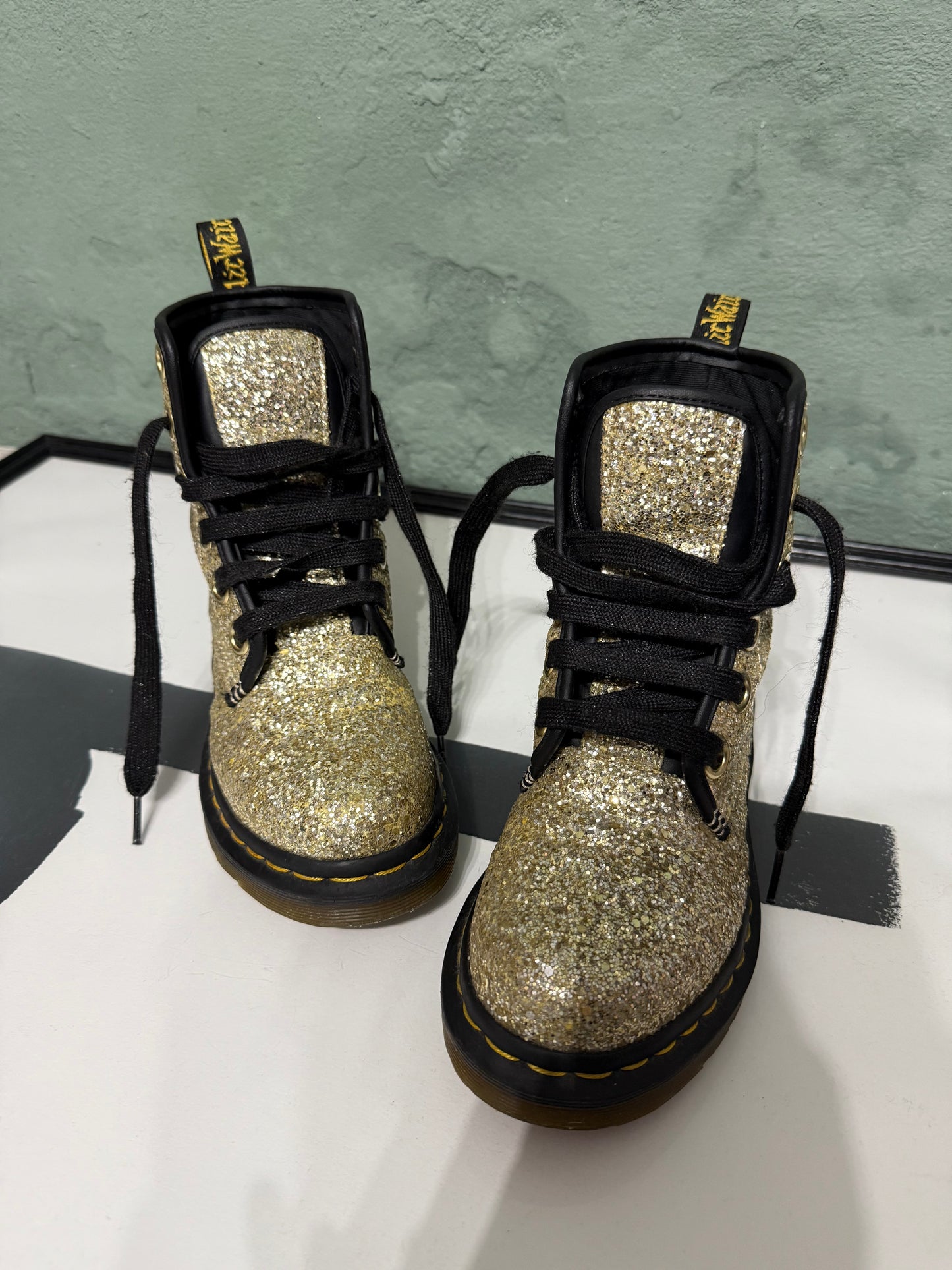 Anfibi Dr.Martens 1460 farrah glitter n.36