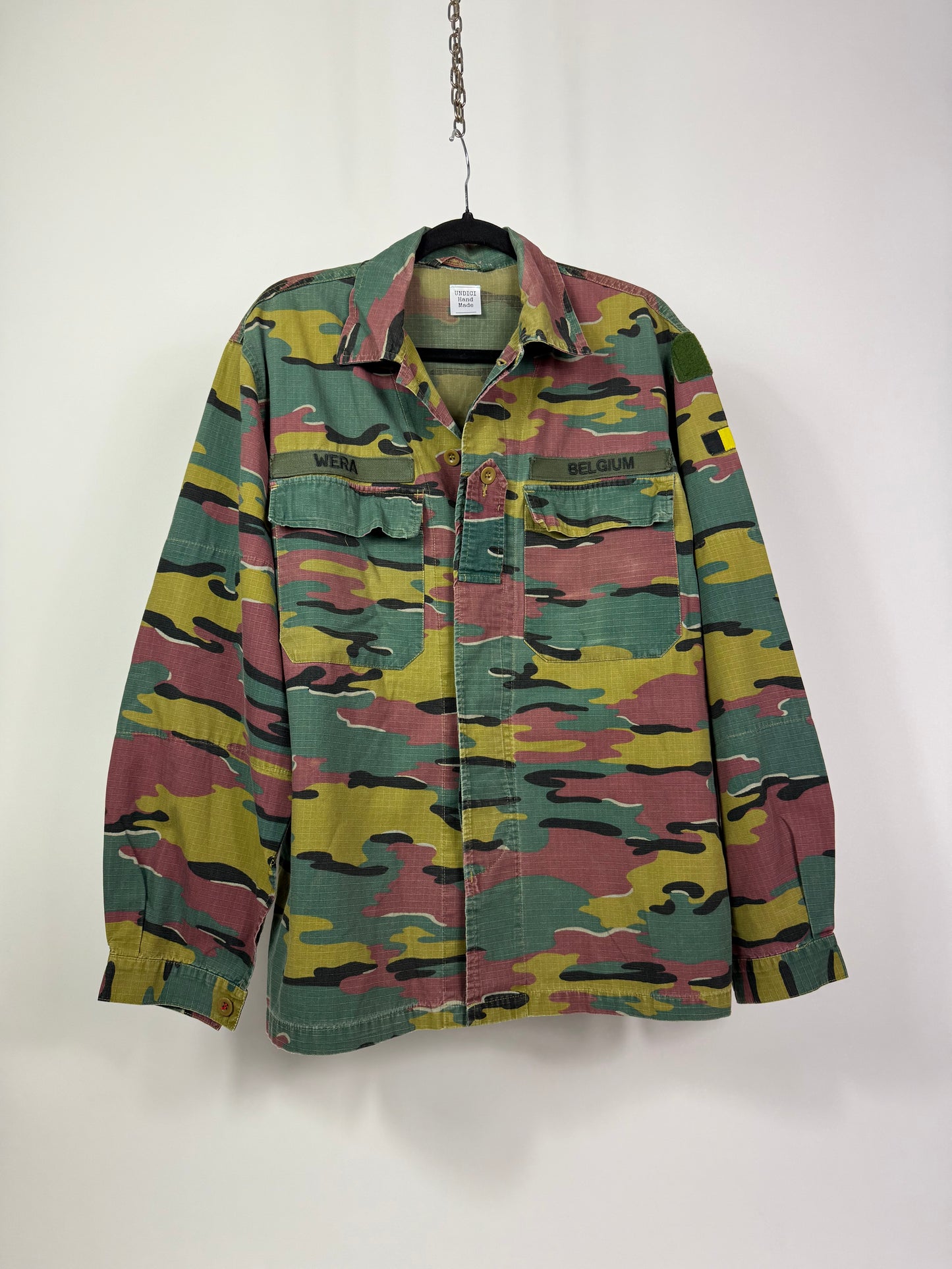 Giacca militare scritta tg.M/L