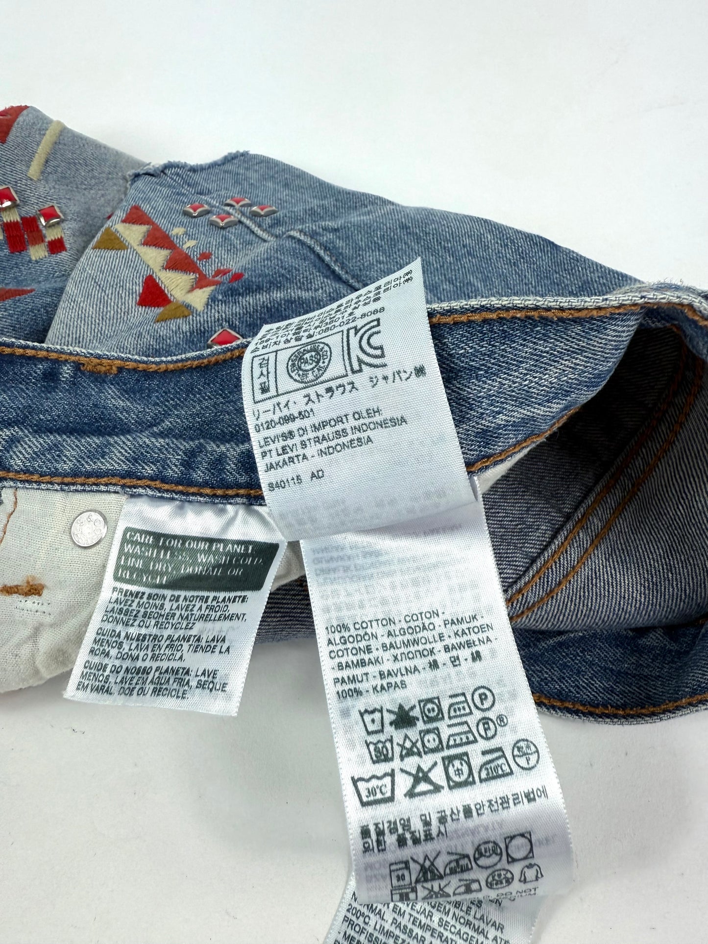 Shorts Denim Levi’s tg.M