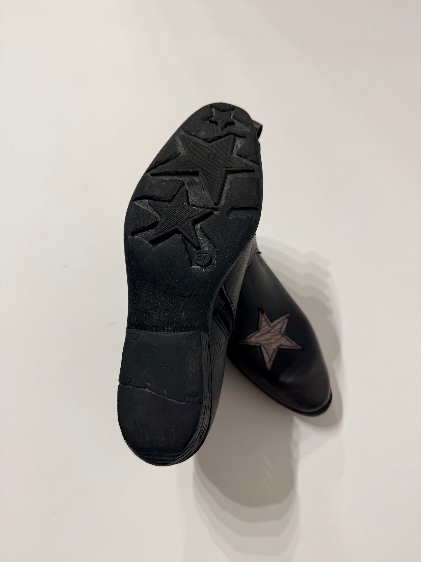 Texano in pelle stelle