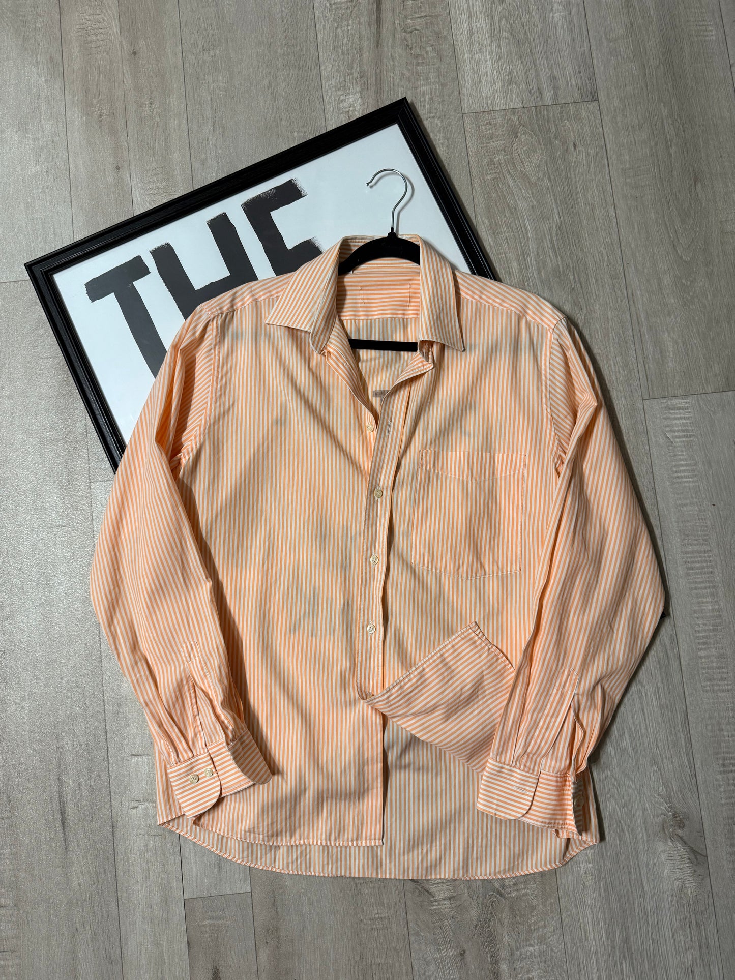 Camicia righe ‘I Don’t care’