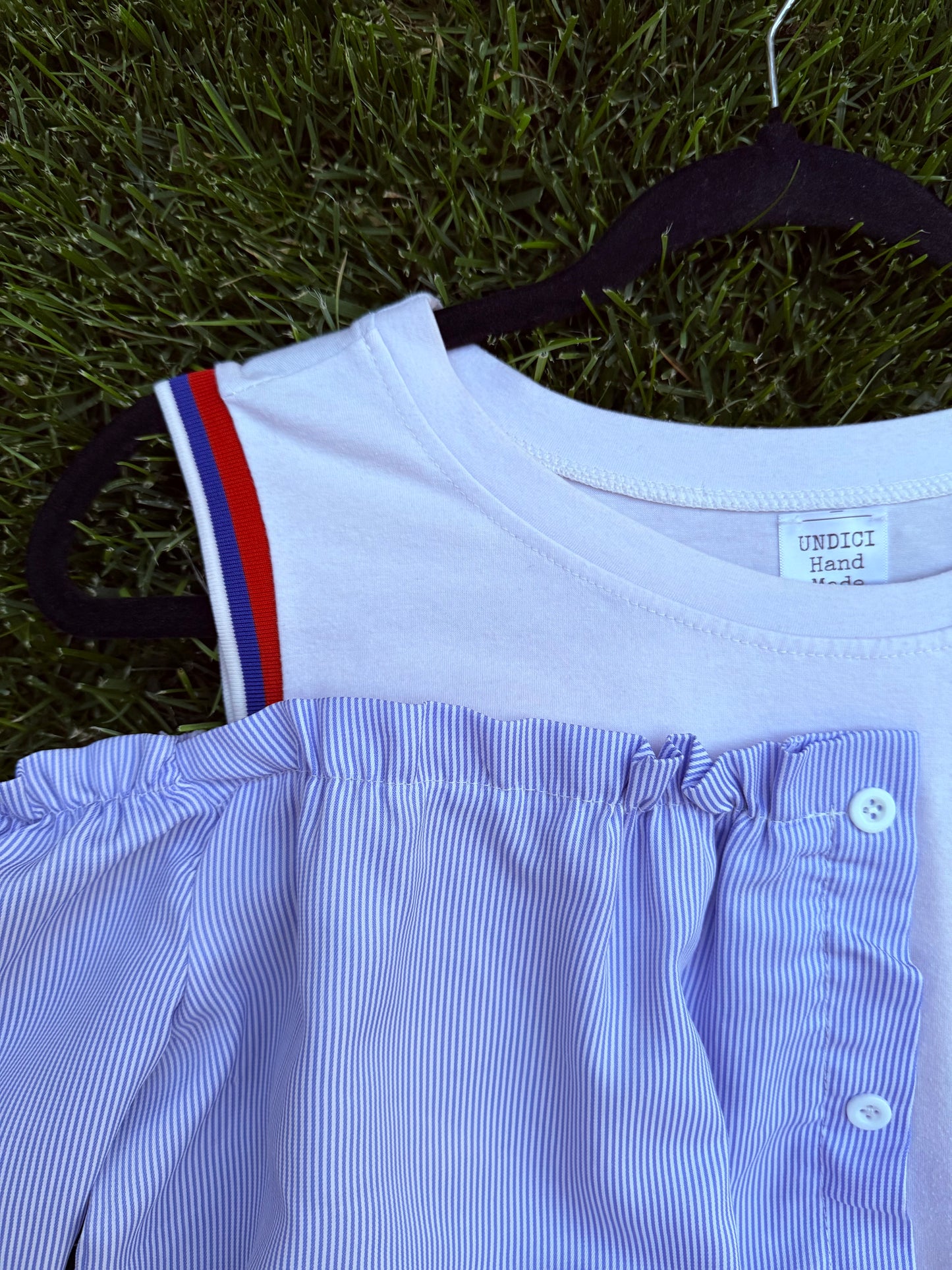 Maxi t-shirt/abito upcycling tg.M/L