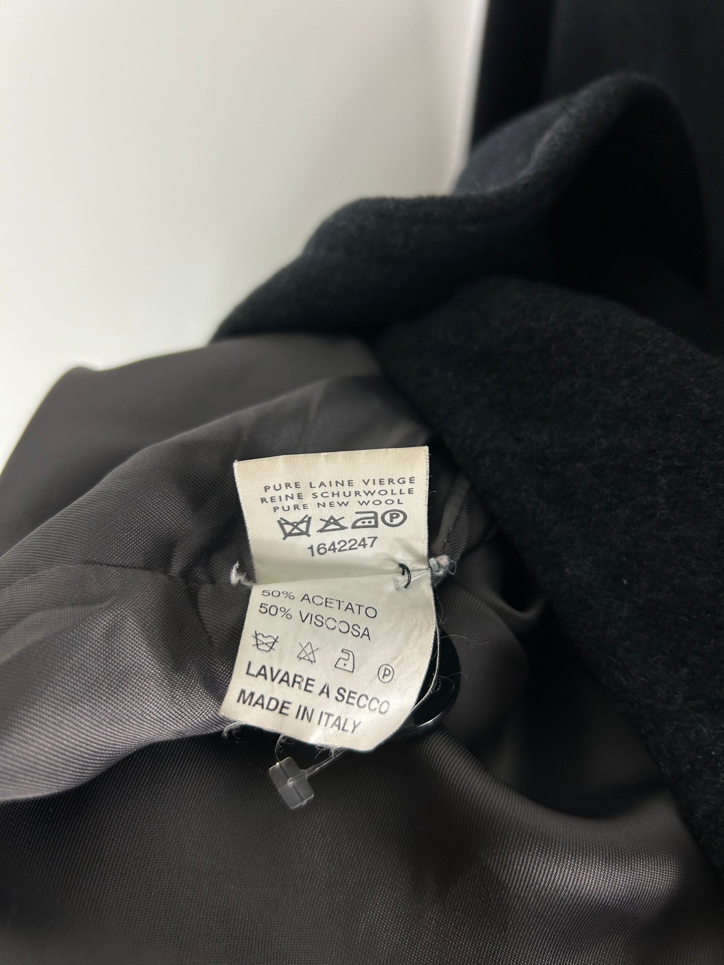 Cappotto monopetto antracite tg.M