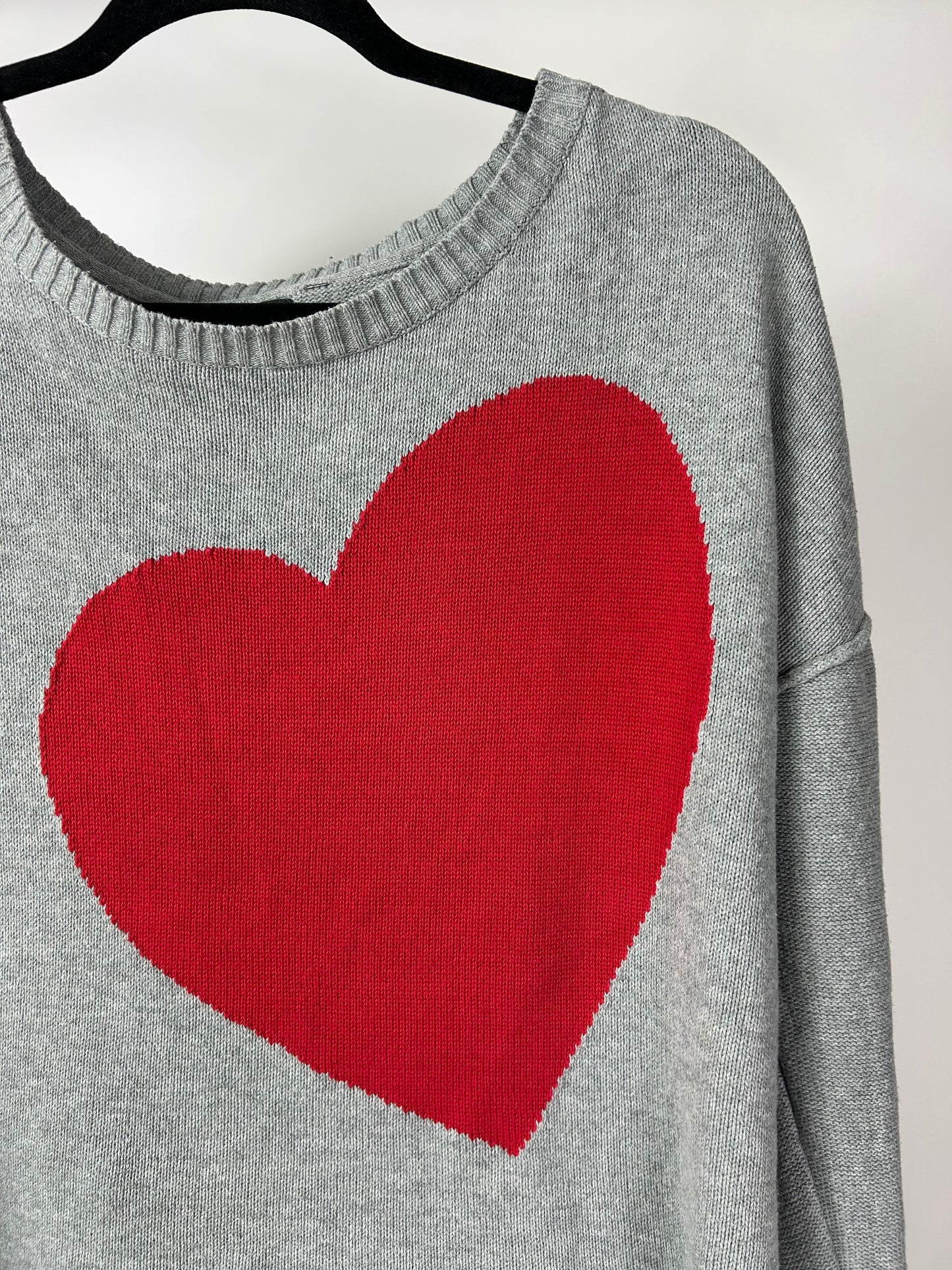 Maglione cuore tg.L