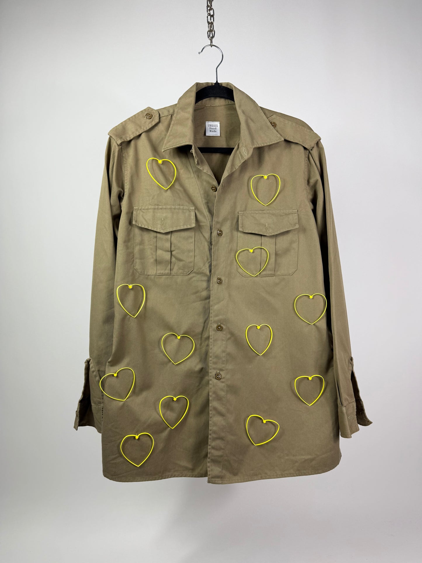 Giacca-camicia Yellow hearts tg.M