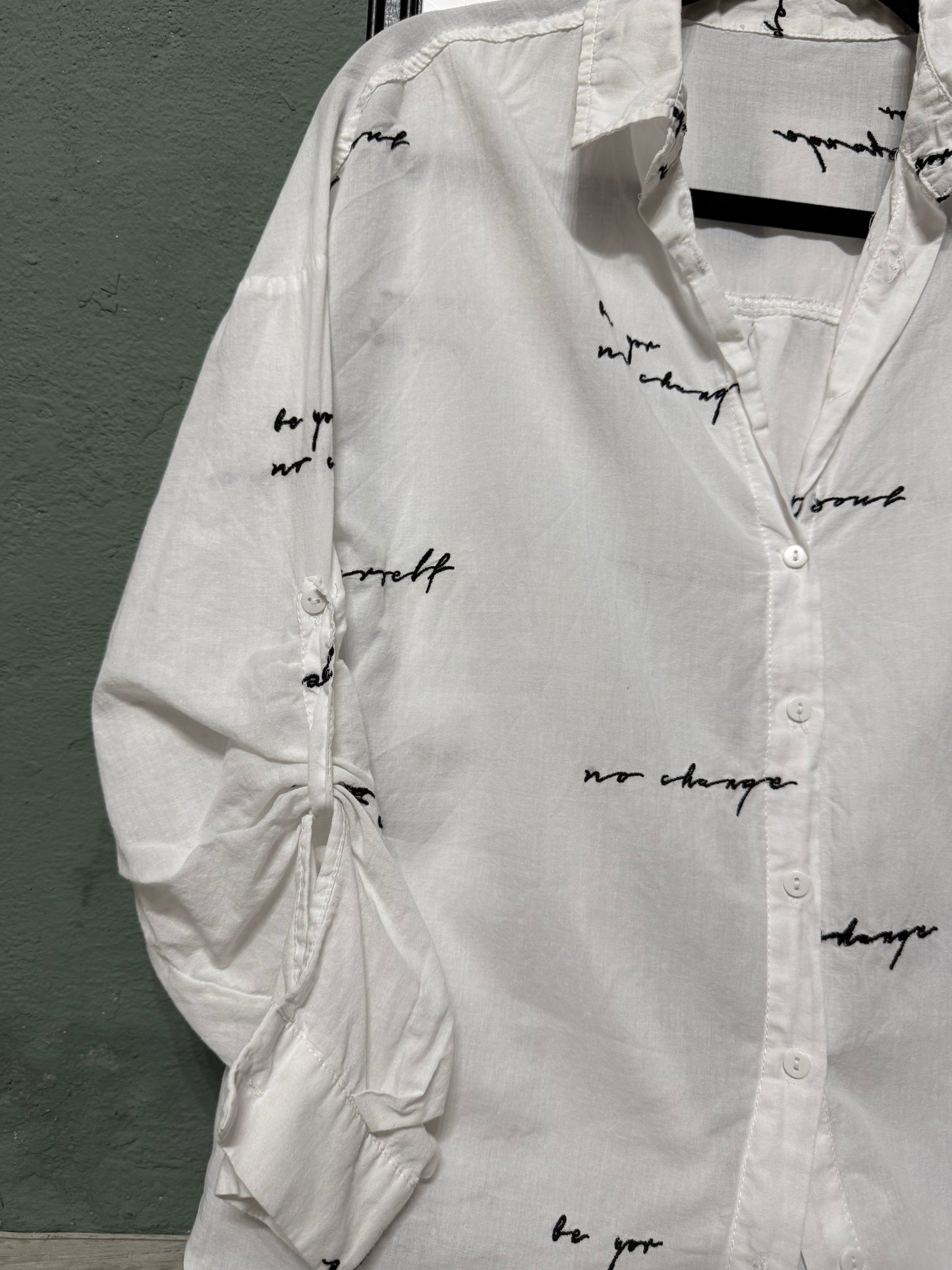Camicia scritte tg.M