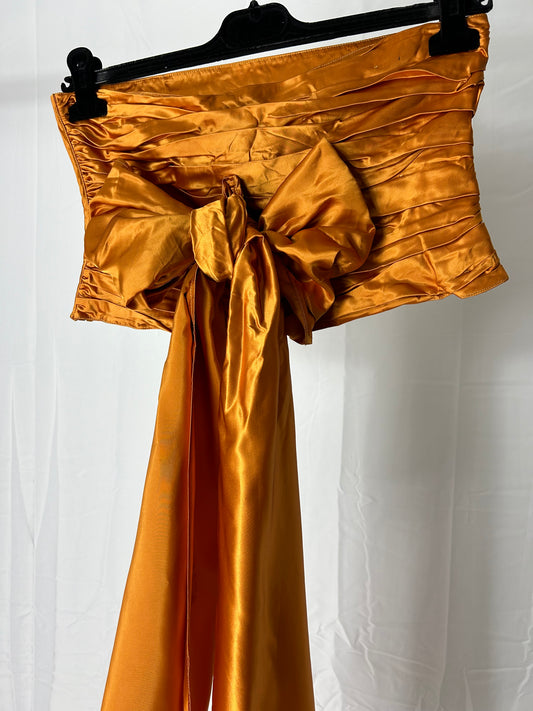 Top raso maxi fiocco tg.XS