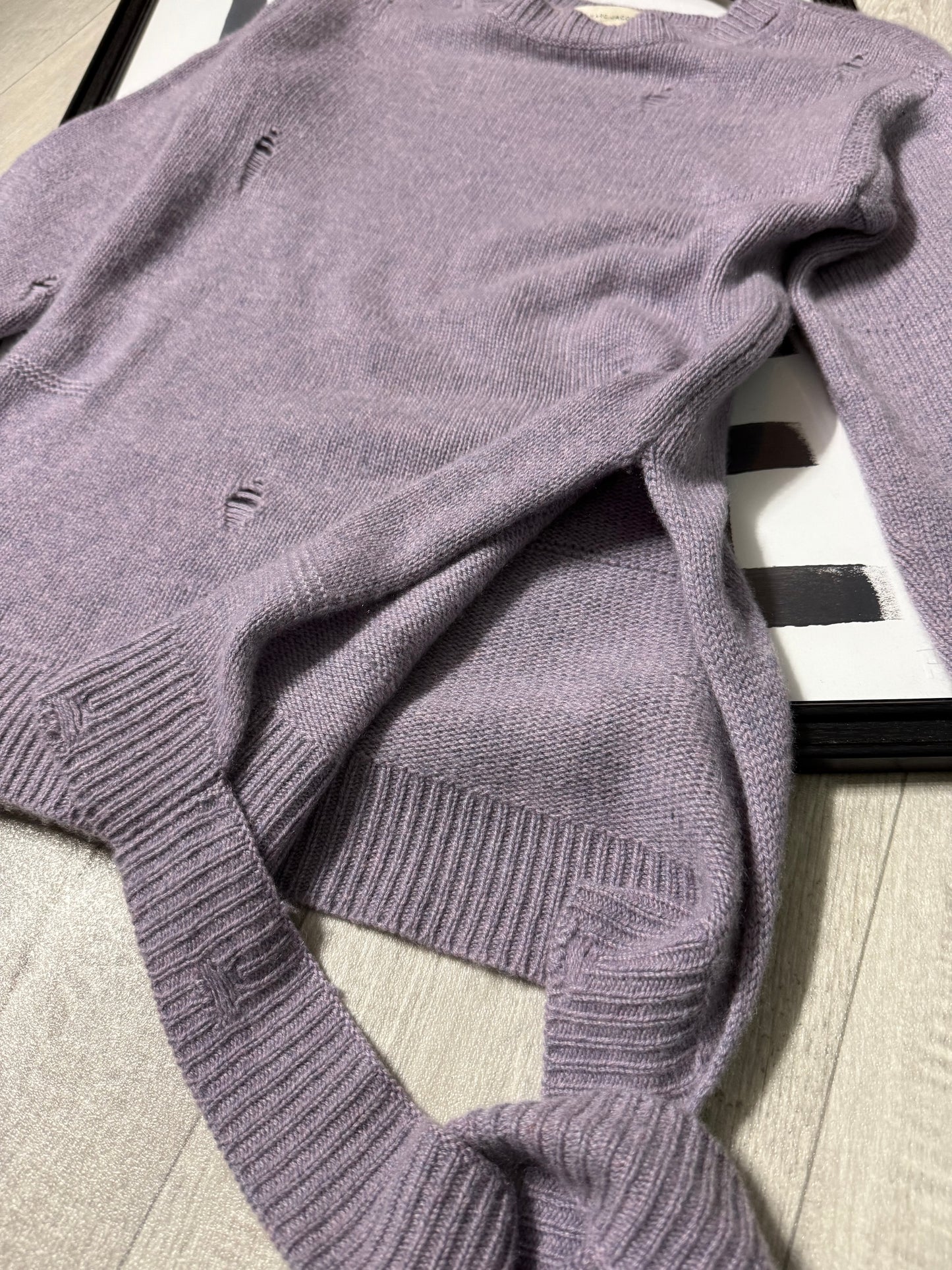 Maglioncino lavanda cashmere Marc Jacobs