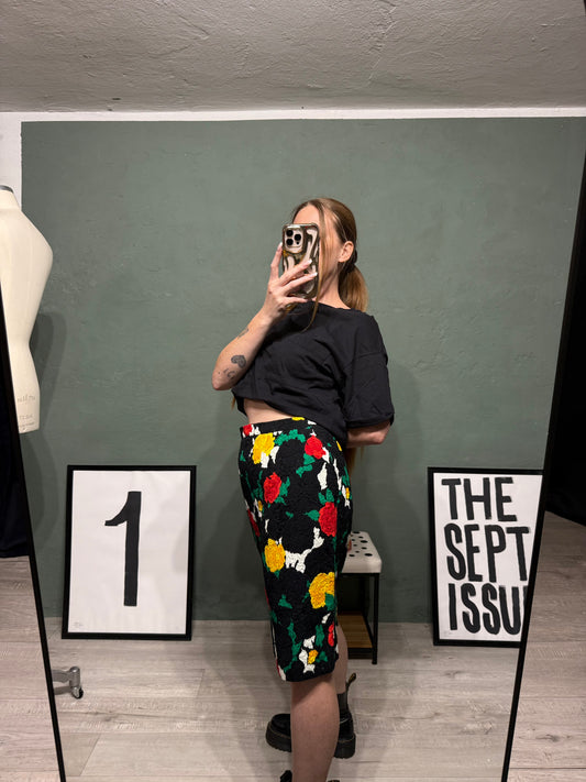 Longuette fiori vintage fantasia