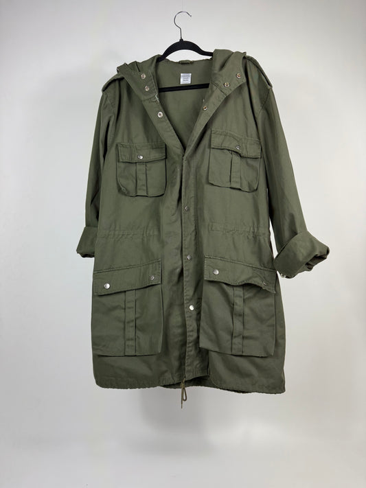 Parka ‘Think before you speak’ tg.XL