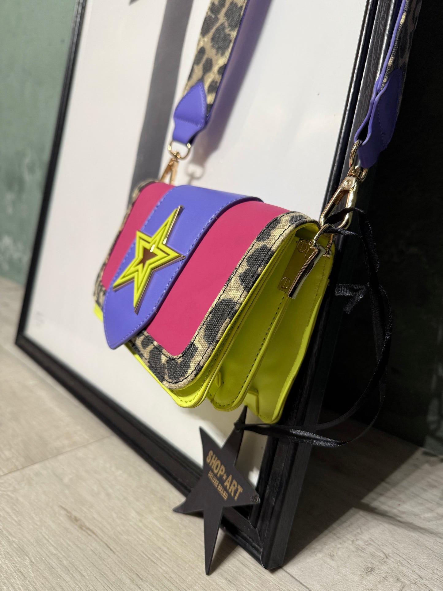 Pochette multicolor Shop Art