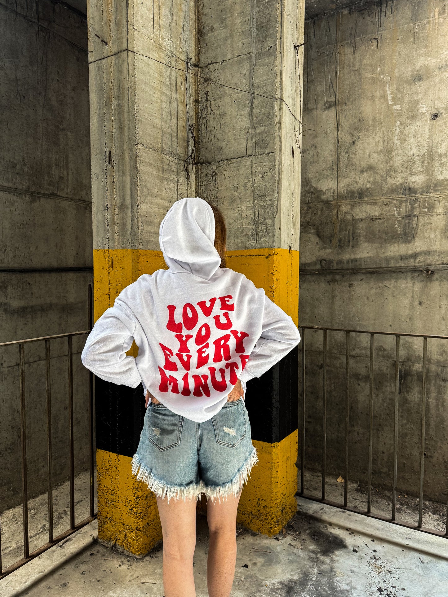 Felpa ‘Love you every minute’