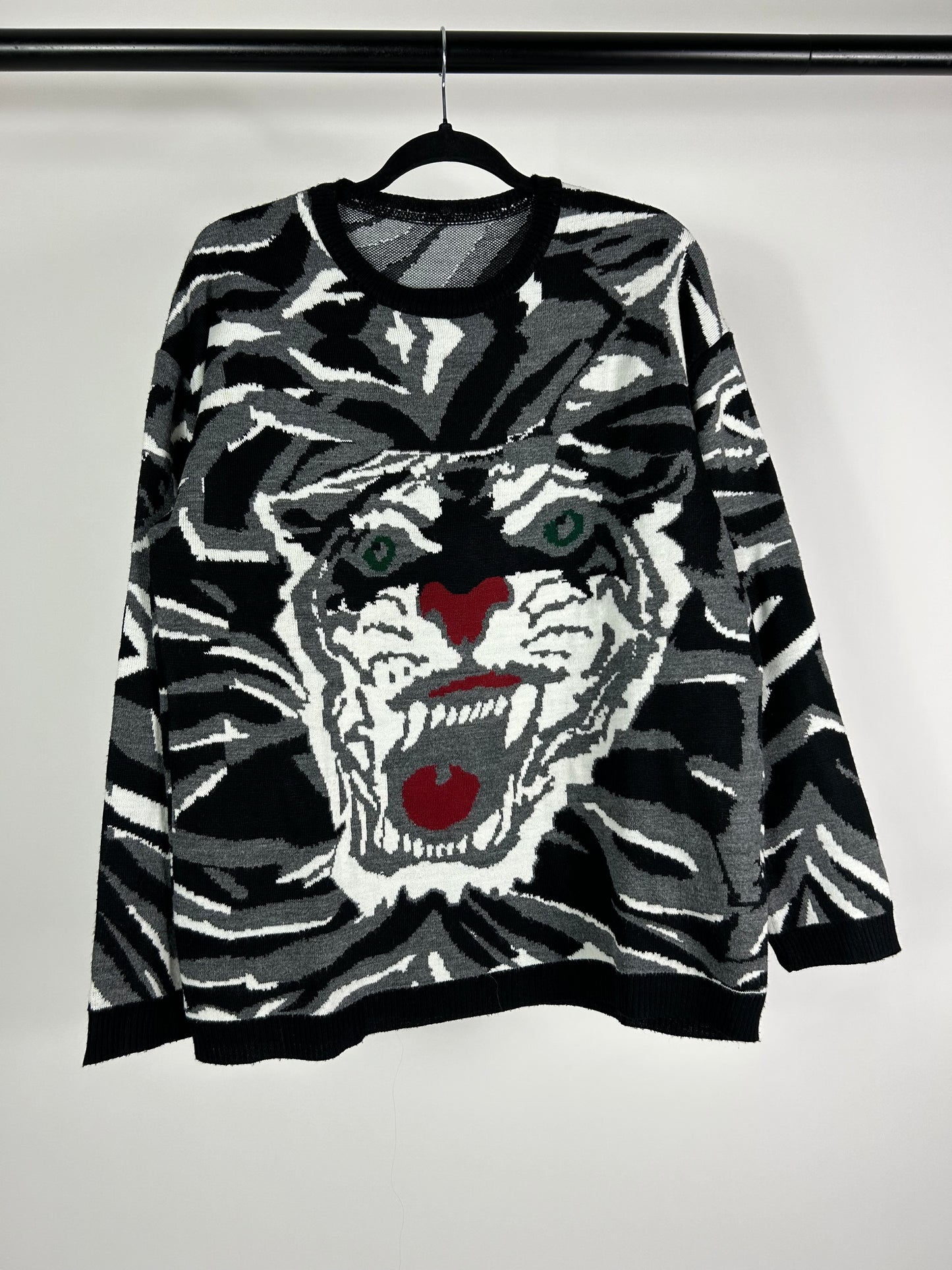 Maglione animalier Tiger tg.L