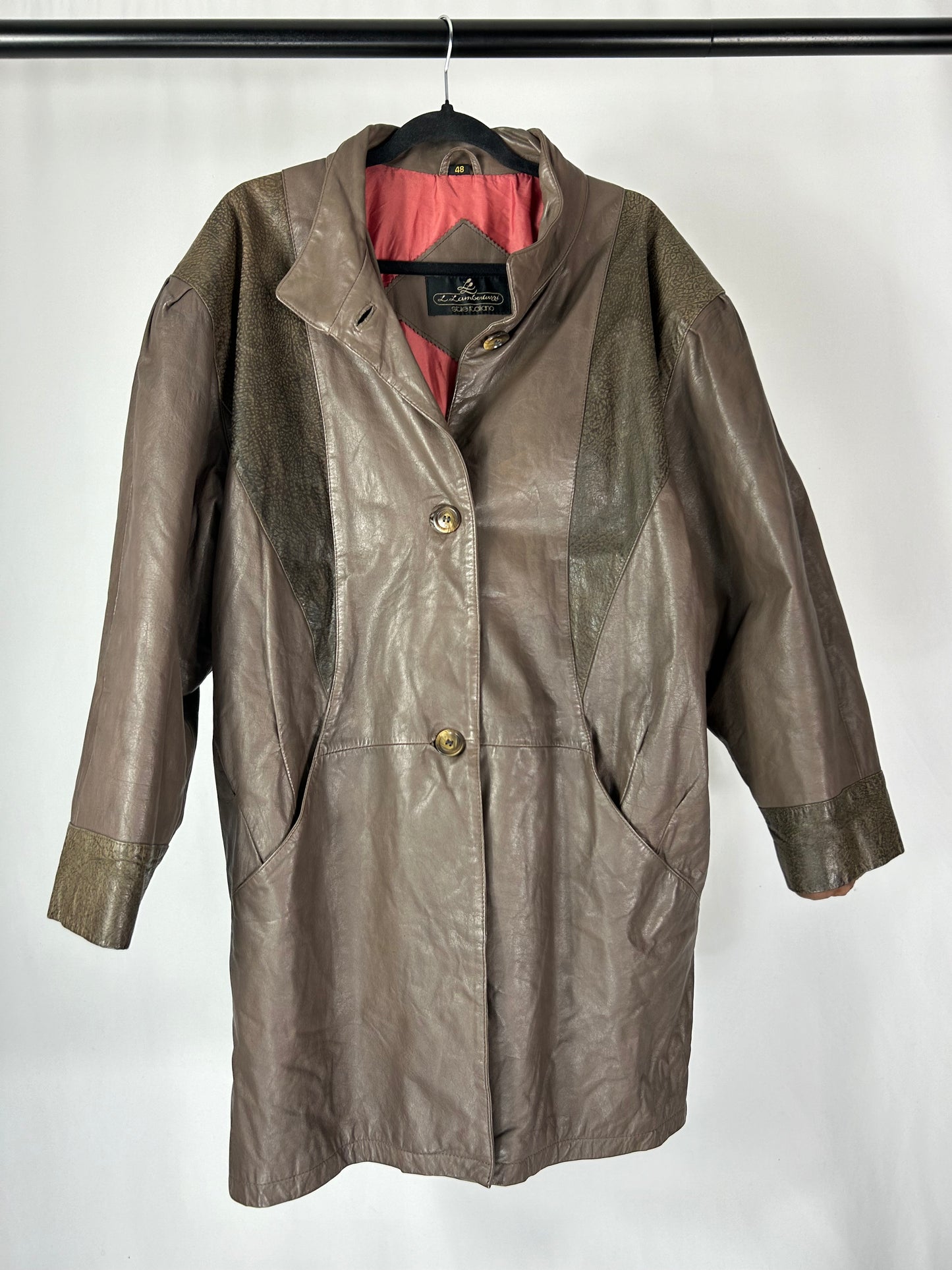 Giacca in pelle tg.L
