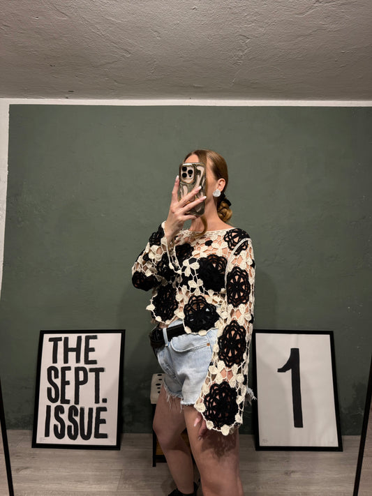 Top macrame handmade