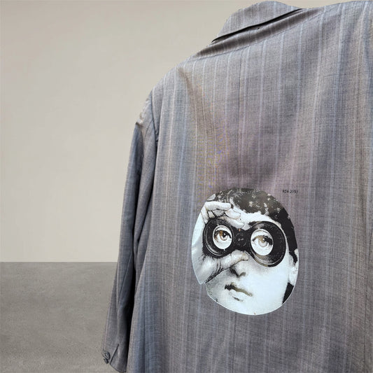 Blazer ‘Fornasetti’ handmade