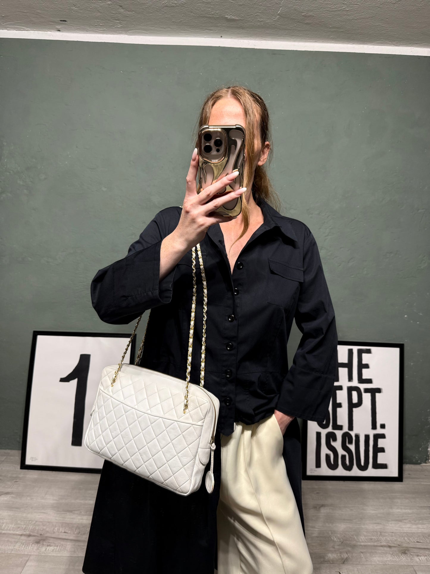 Borsa matelassé in pelle Chanel