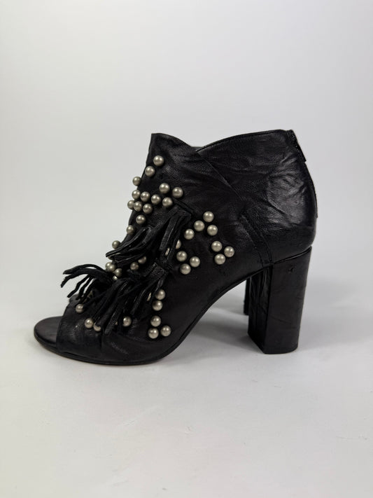 Tacco in pelle open toe n.39 Mimmu