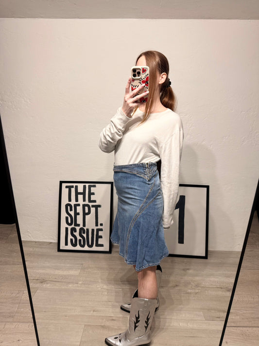 Maxigonna denim Just Cavalli