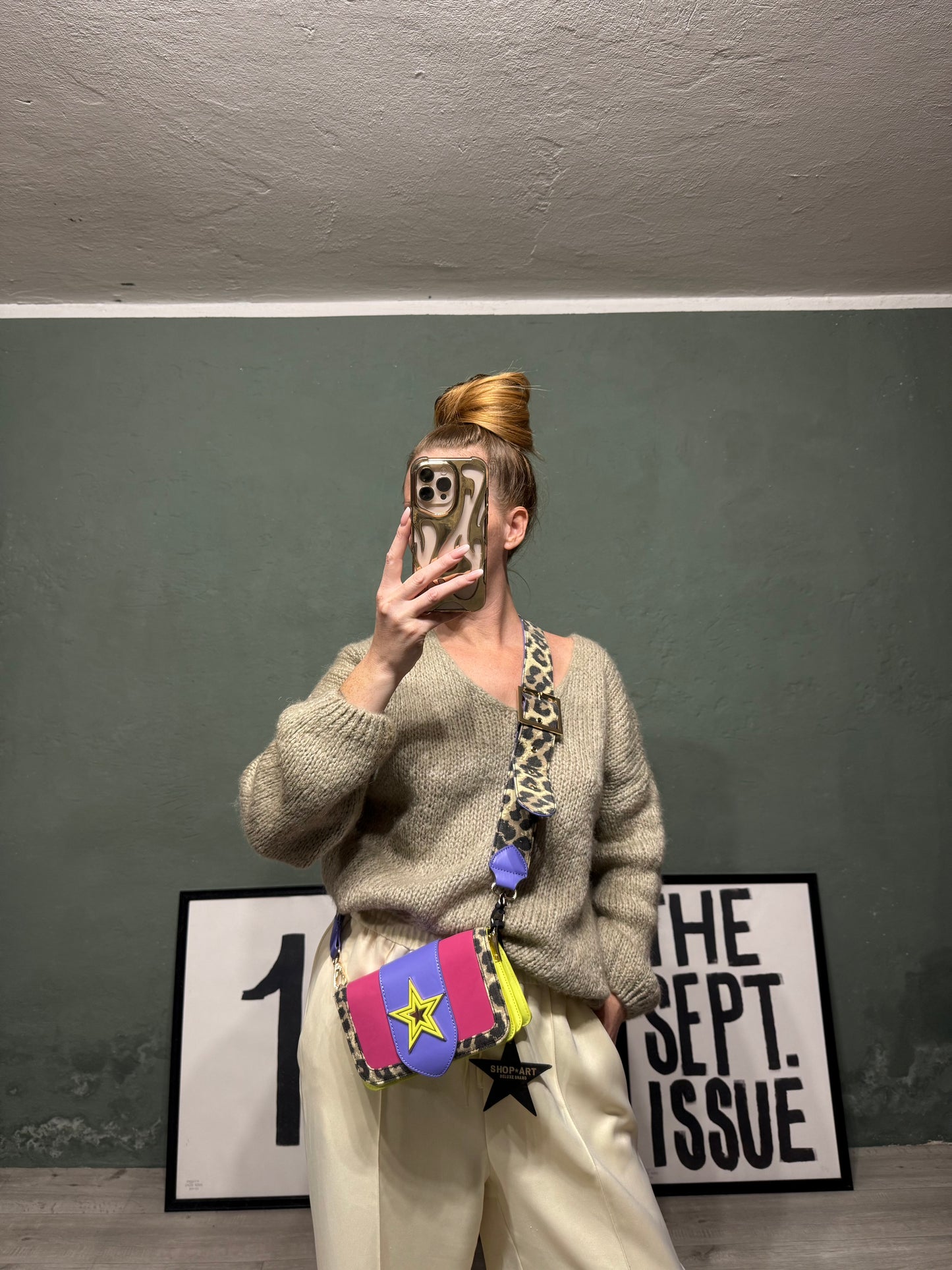 Pochette multicolor Shop Art