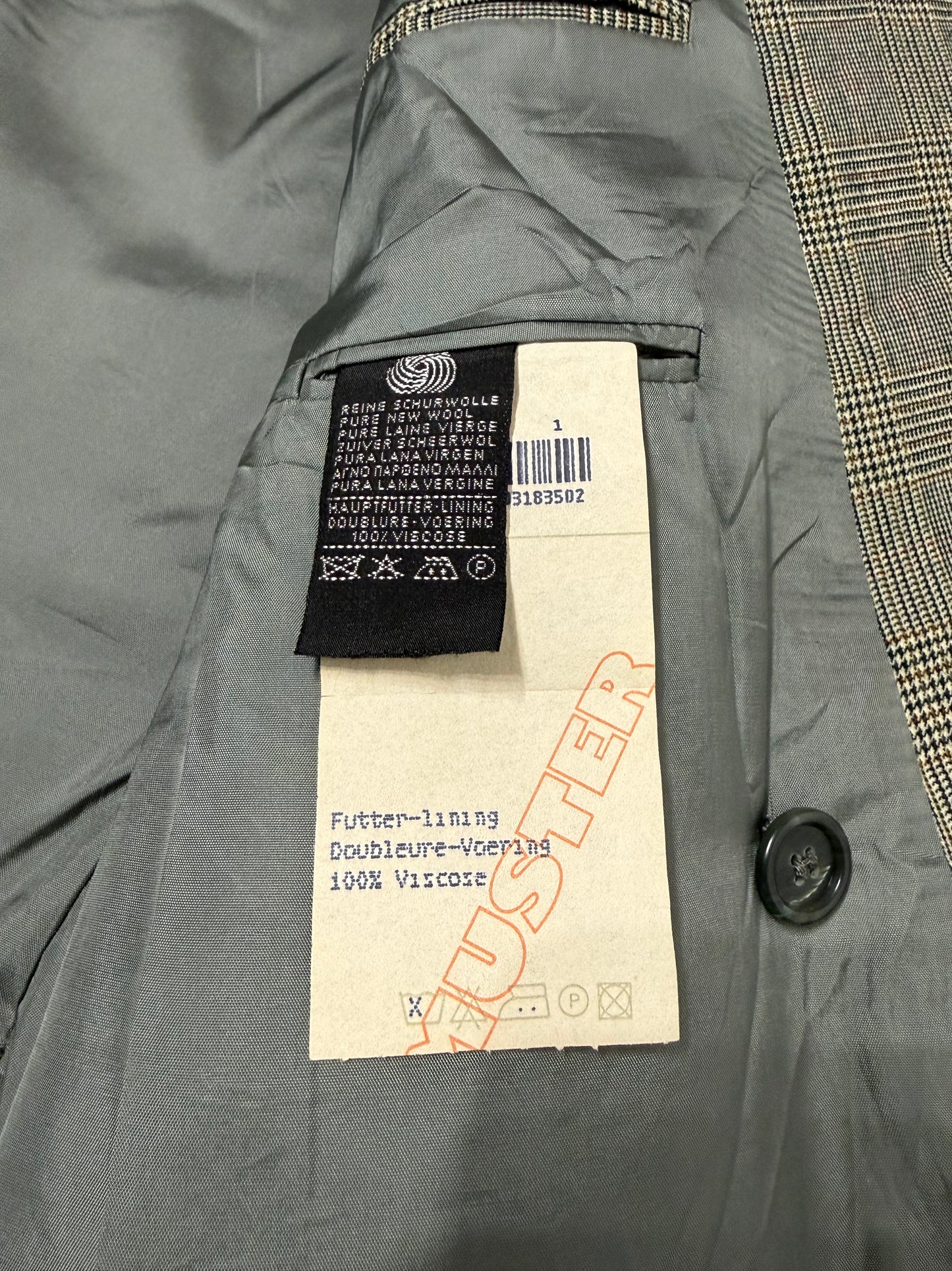 Blazer pied de poule doppiopetto ‘Gioconda’